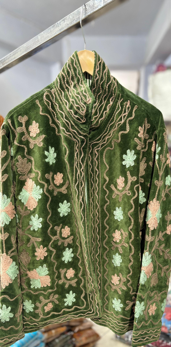 Panna Bagh, an embroidered jacket