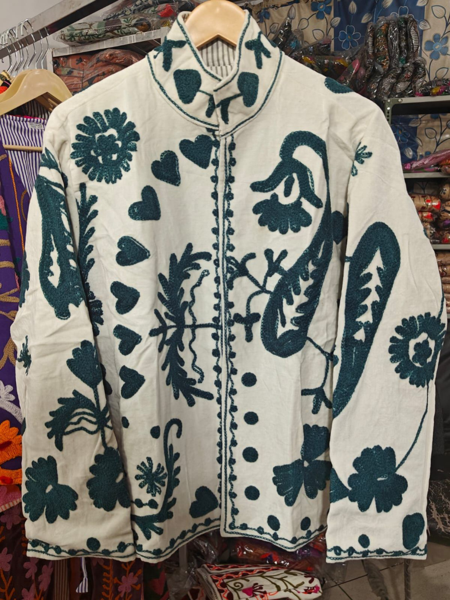 Neel Bel, an embroidered jacket