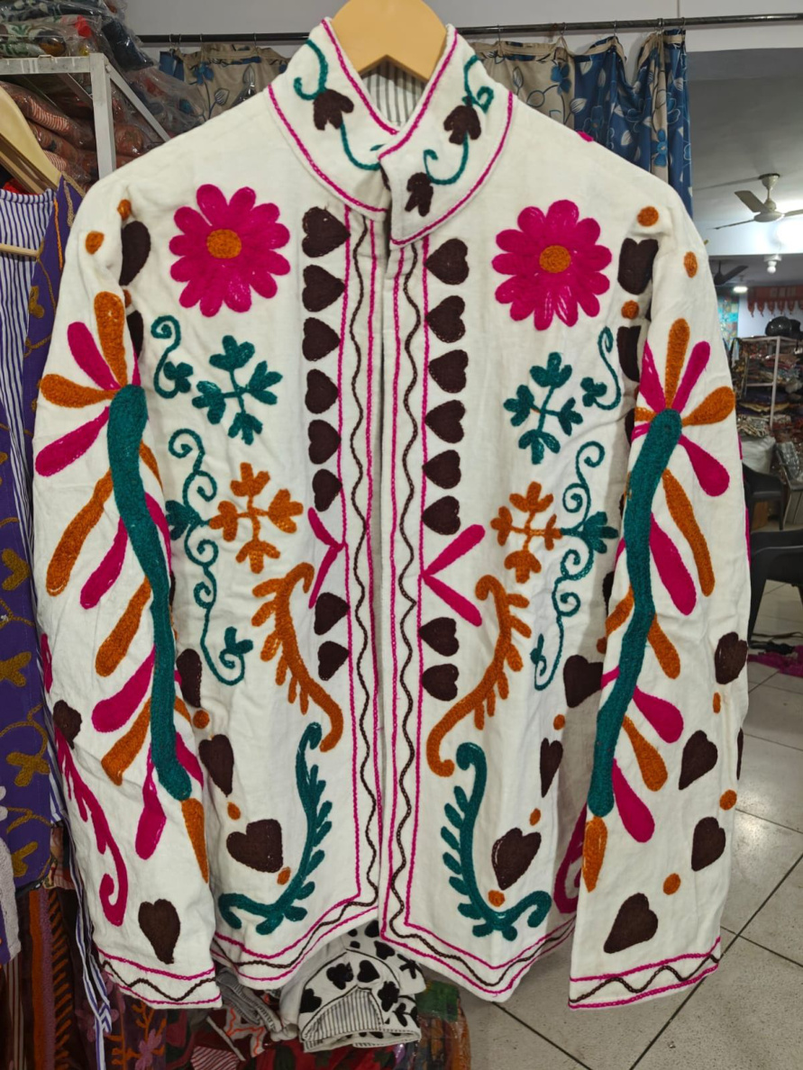 Basant Panchhi, an embroidered jacket