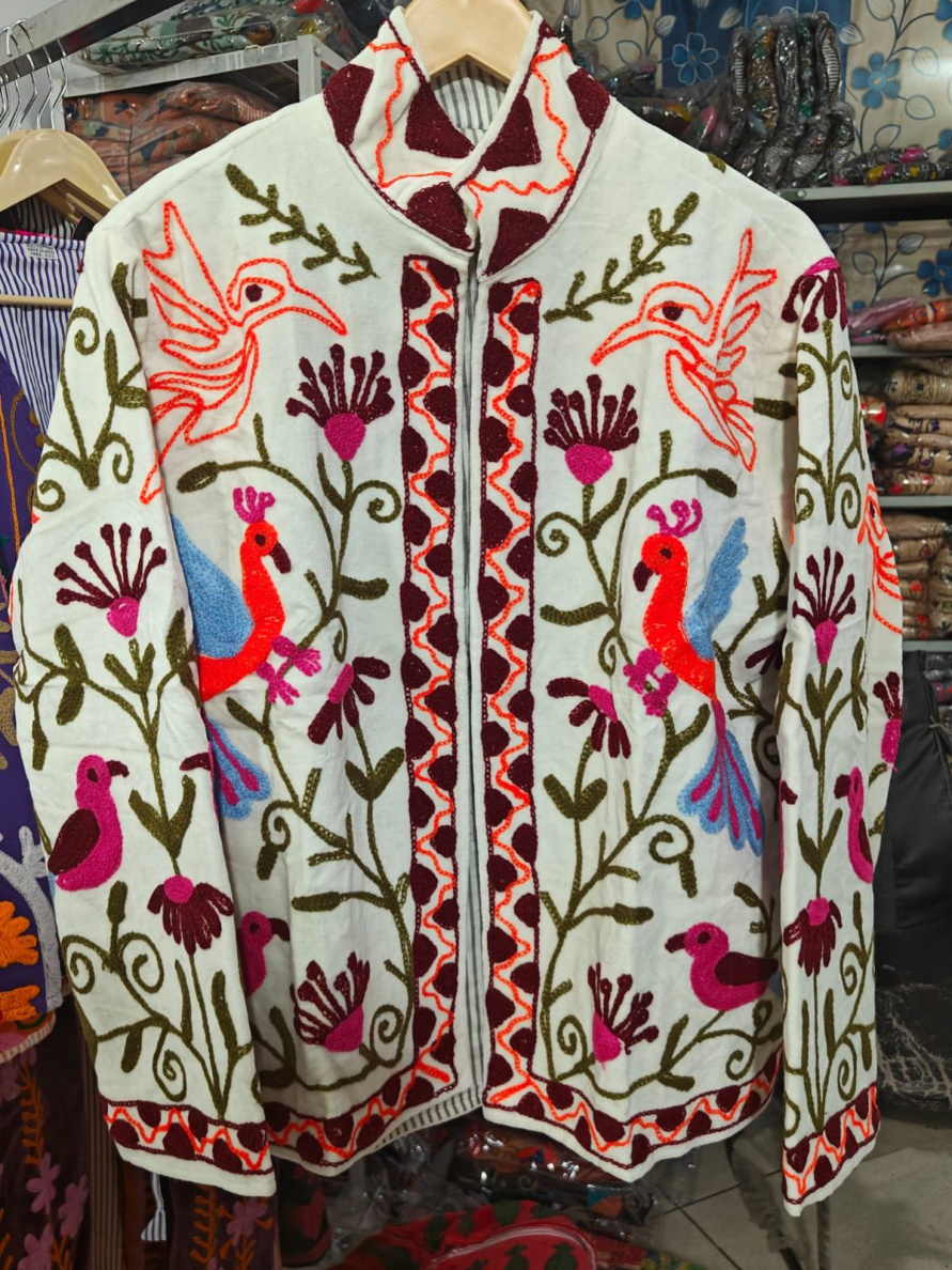 Koyal, an embroidered jacket