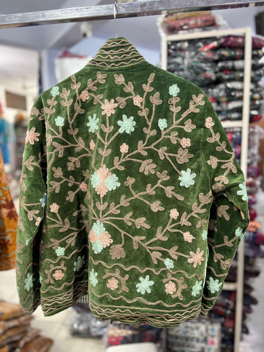 An embroidered jacket from the House of Khans archive