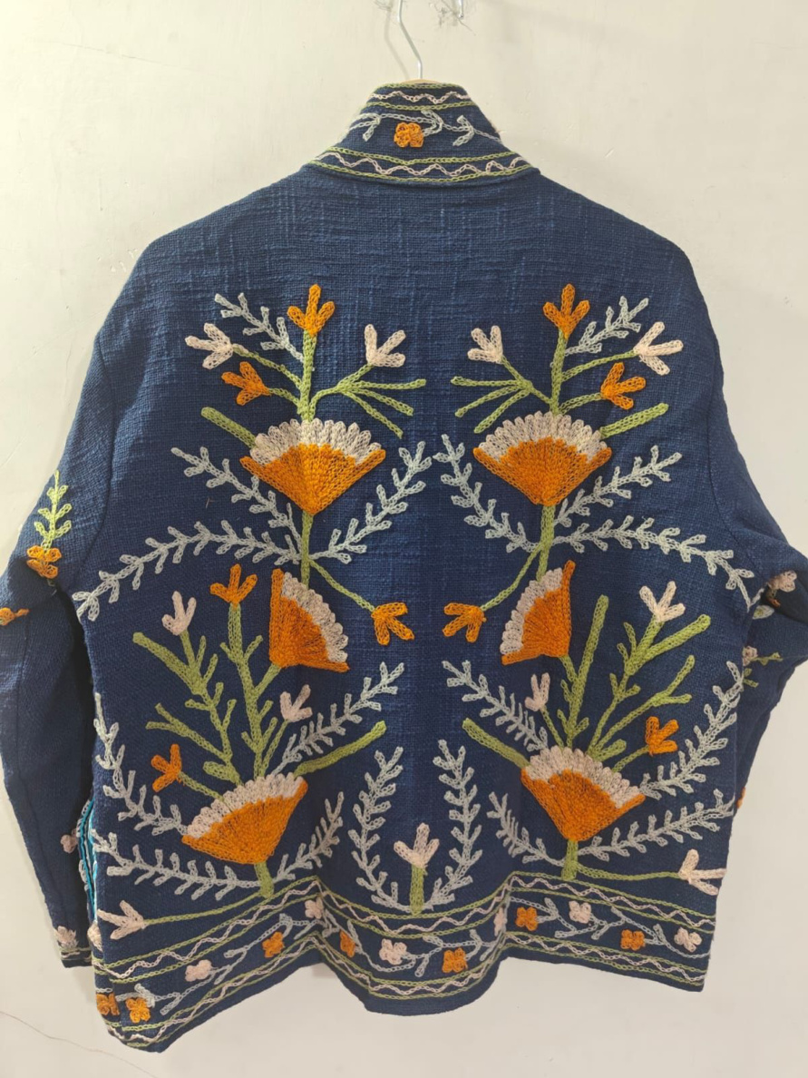 Neel Rekha, back view
