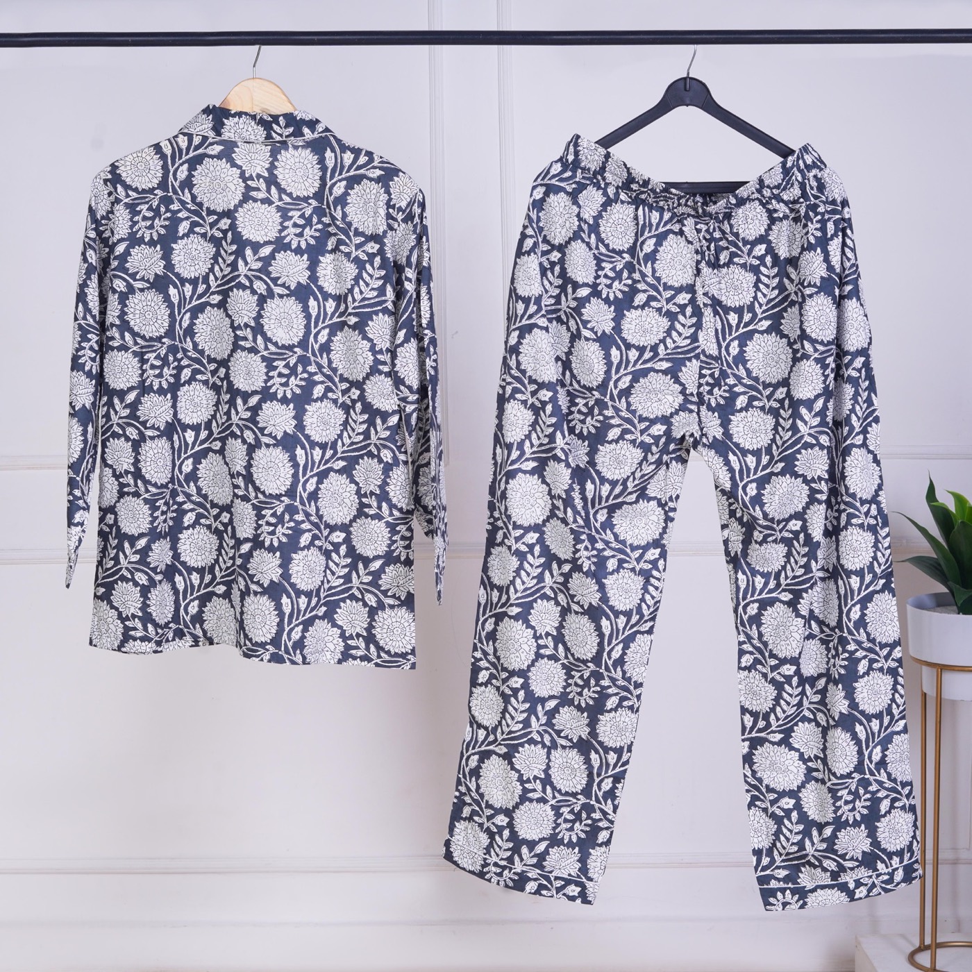 Old Money: the shirt and trousers, front