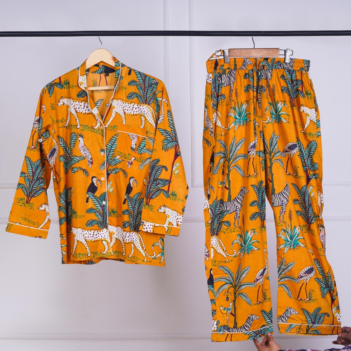 Tiger: the shirt and trousers, front